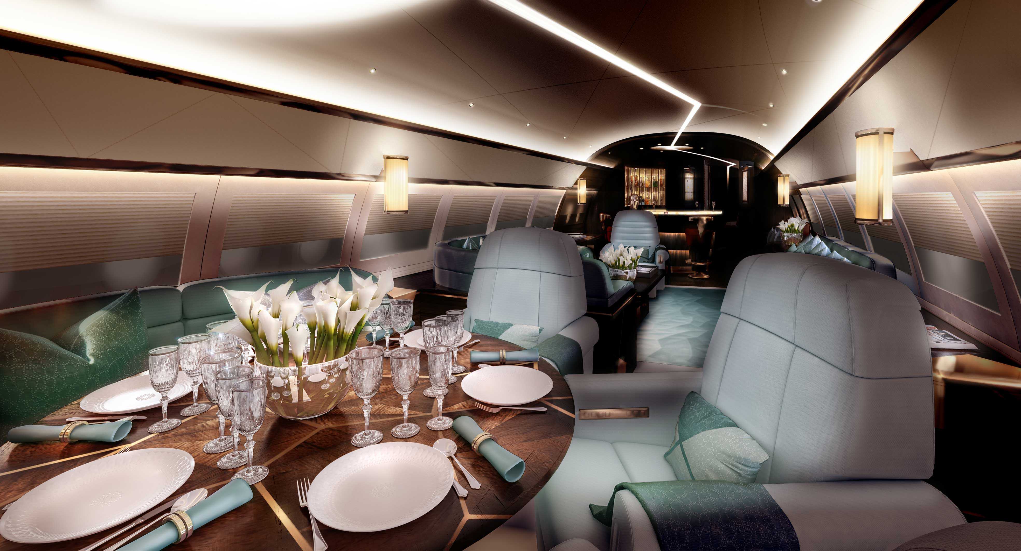 “Mayfair” Private Jet Concept